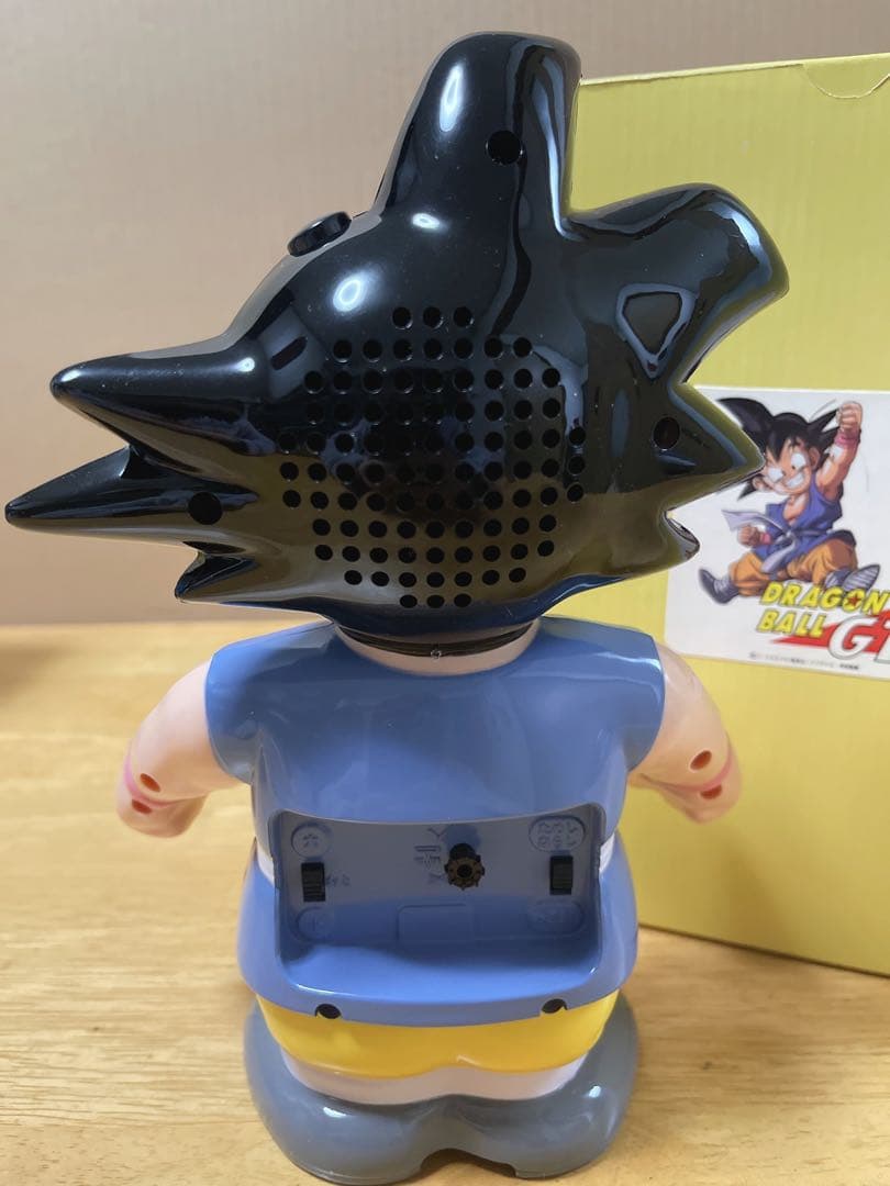 未使用保管品 ドラゴンボールGT孫悟 空時計 目覚まし時計
