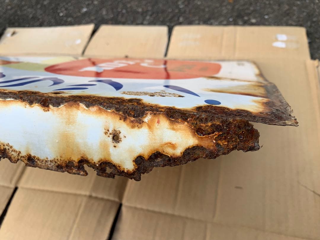 ホーロー看板　オロナミンC 昭和レトロ