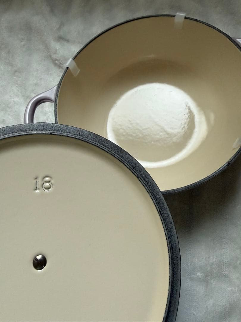 新品未使用☆マルミット 18ラベンダー ルクルーゼ