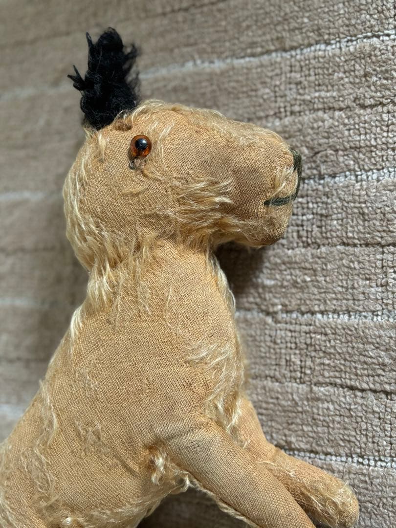 蚤の市　ビンテージ　犬のぬいぐるみ　アンティーク