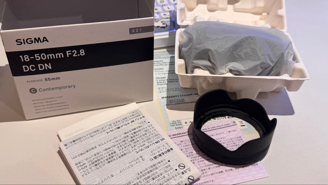 ［Hana］SIGMA 18-50mm F2.8 DC DN 富士フィルム