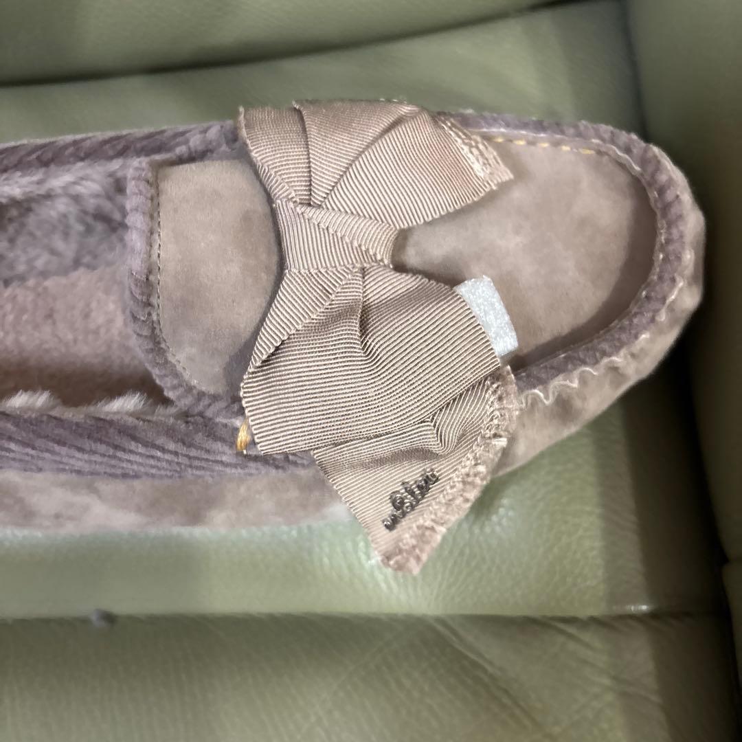 新品未使用完売色ランバンオンブルーモカシン24cm