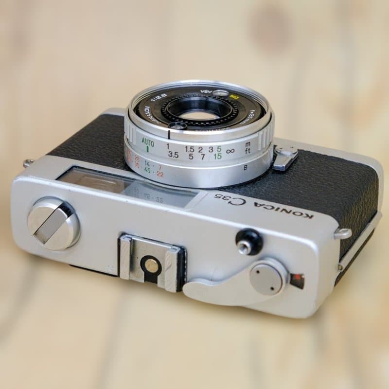 【整備品】KONICA C35 Flash matic コニカ　C35仕様