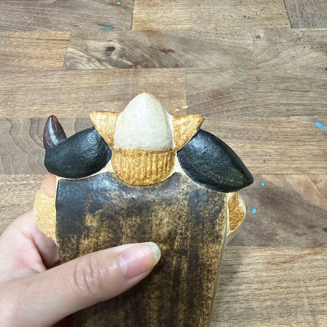 バイキングの戦士 陶器 リサラーソン