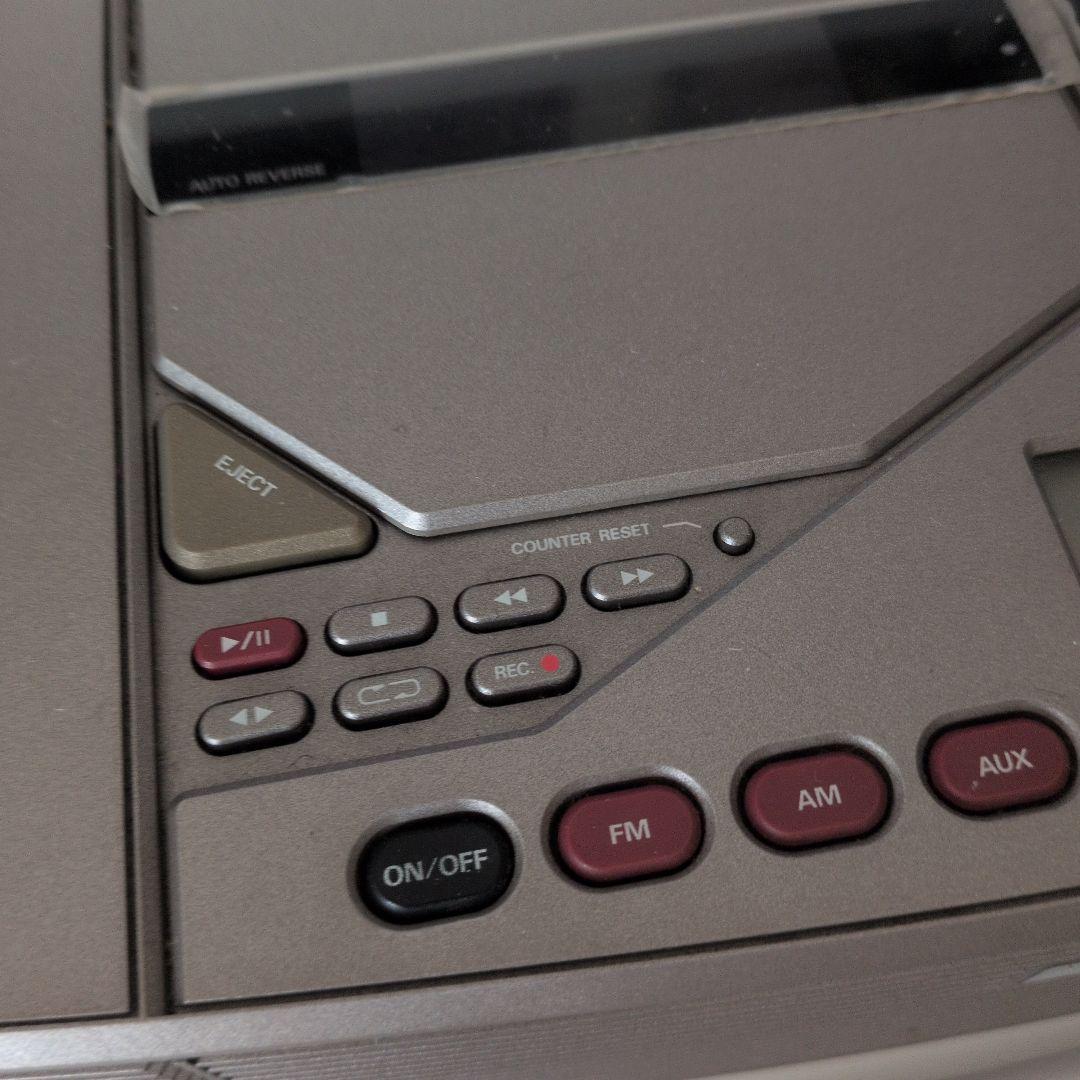 CD・MD・カセットデッキ AM/FMラジオ機能付き