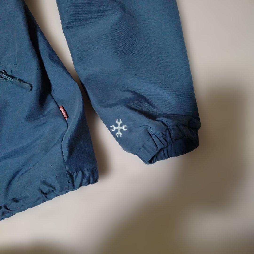 ブルコ　BLUCO　コーチジャケット　ネイビー　Lサイズ