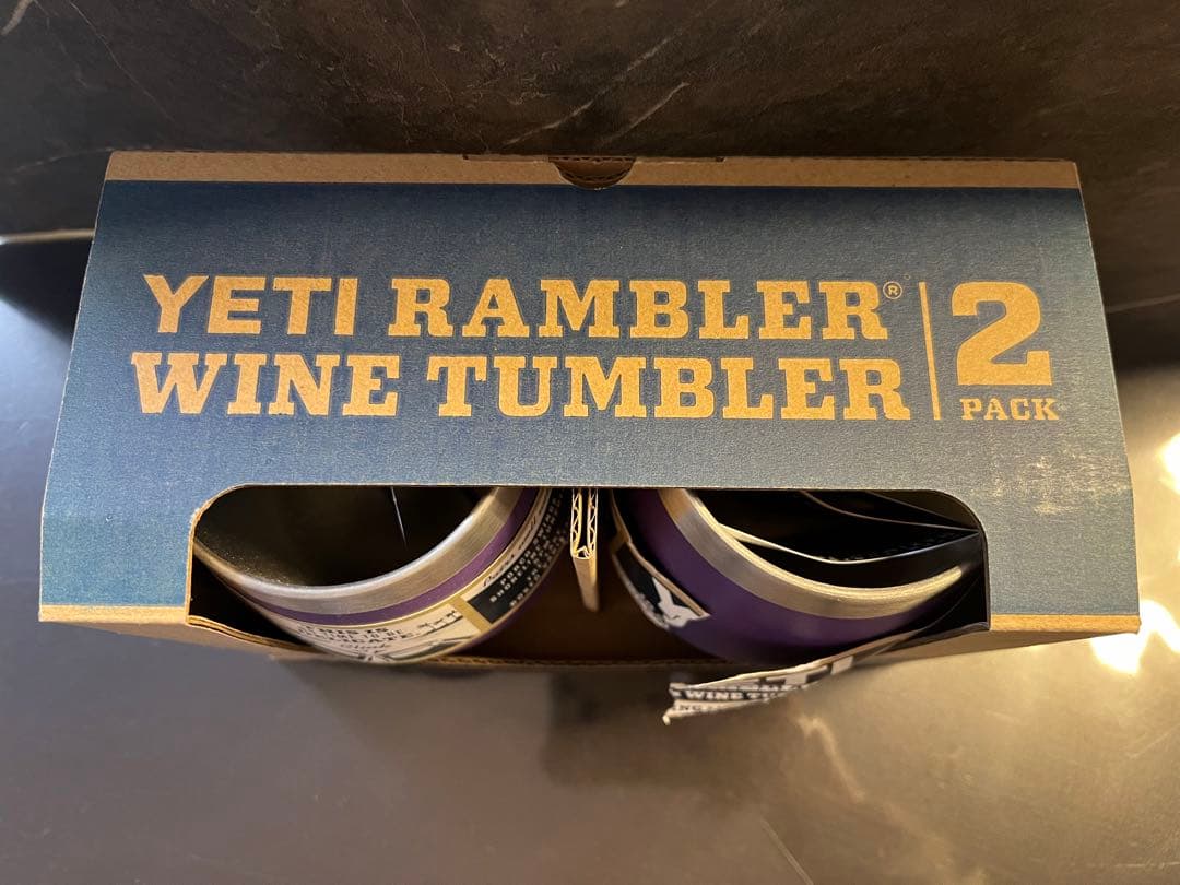 バーベキュー・調理用品 YETI Rambler Wine Tumbler 2 pack