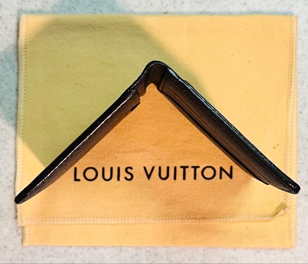 廃盤 ルイヴィトン LouisVuitton ダミエ名刺入れ N61721 美品