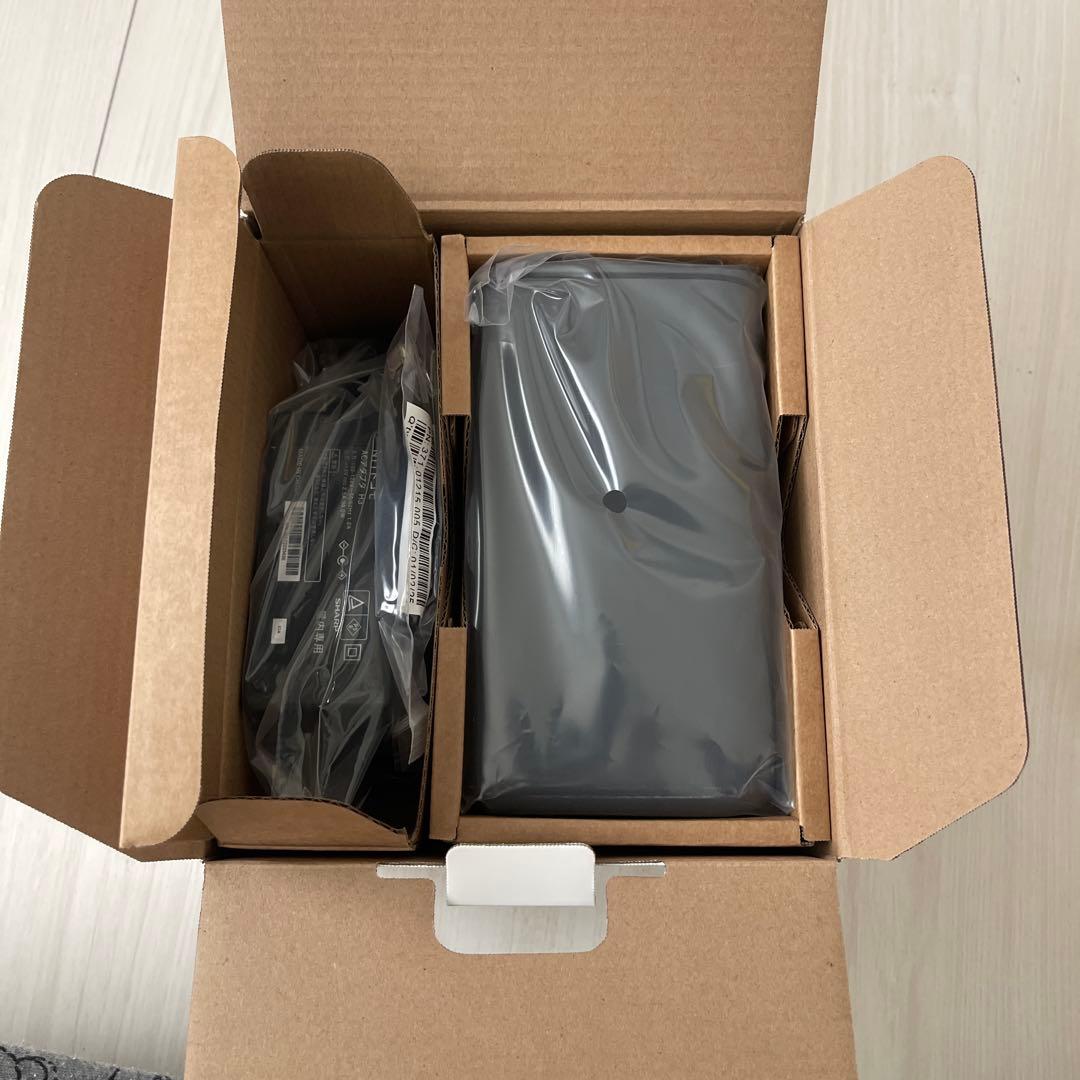 【新品・未使用】docomo 5G HR02ダークグレー NTTドコモ