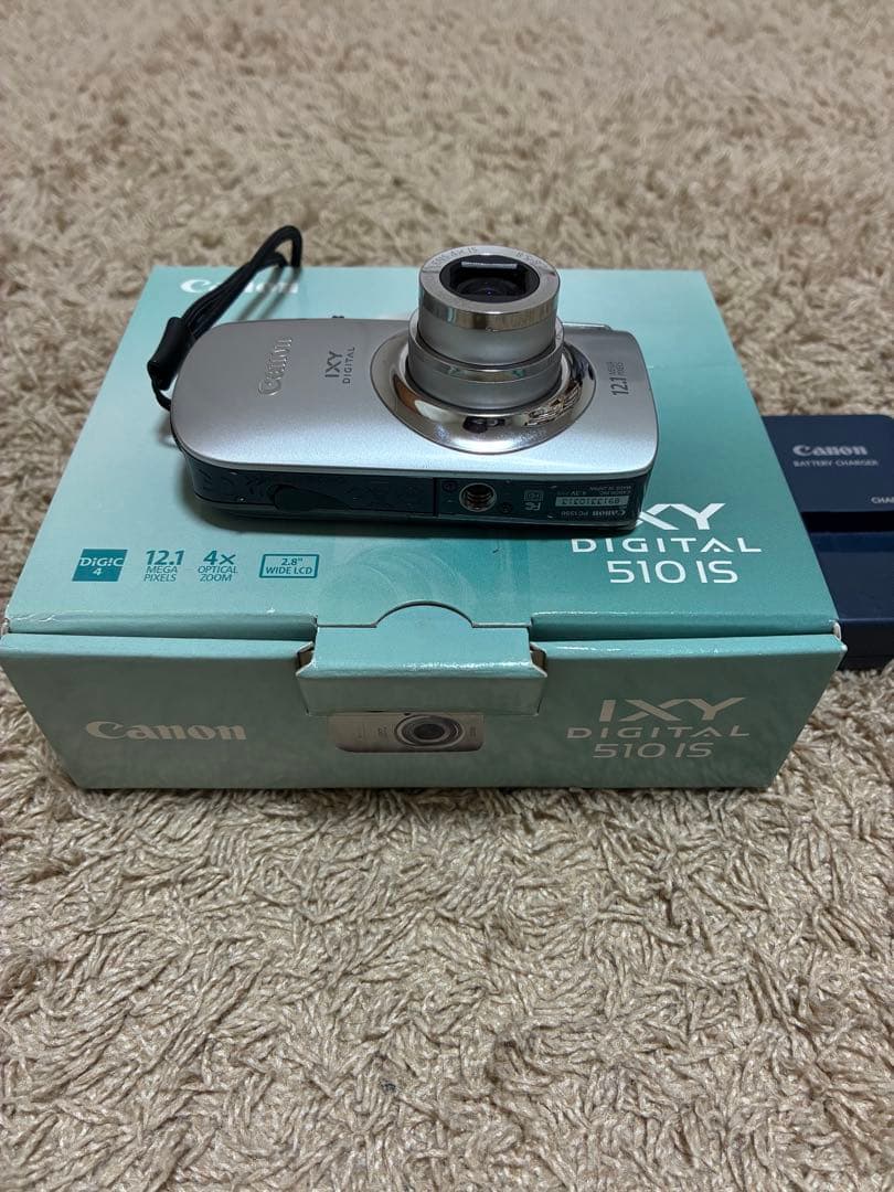 Canon IXY DIGITAL 510 IS シルバー