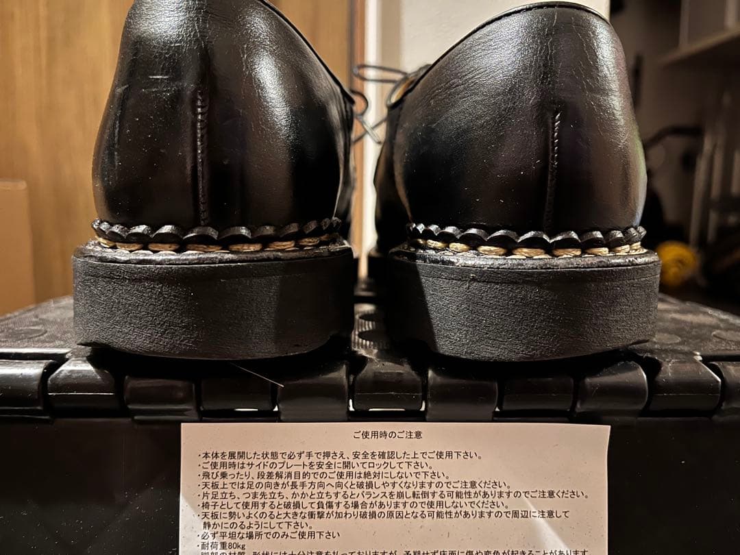 Paraboot Michael Noir 39.5 純正シューツリー付き