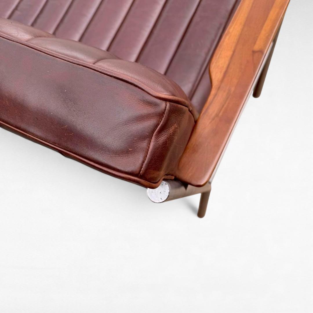 廃盤クラッシュゲート tabu Leather Works DINER ソファ