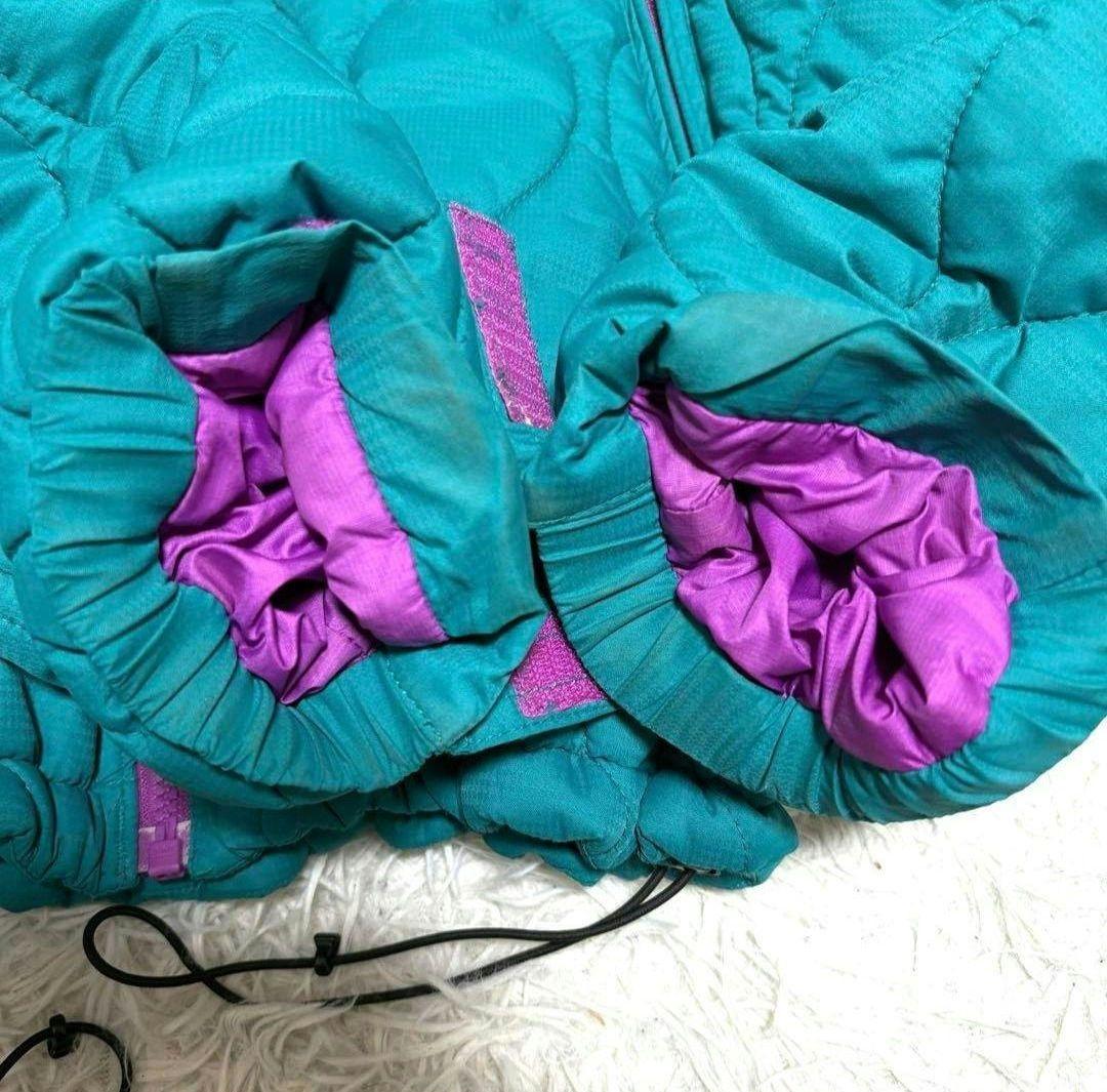 【今季大注目】90s コロンビア キルティング ダウンパーカ アッシュグレー