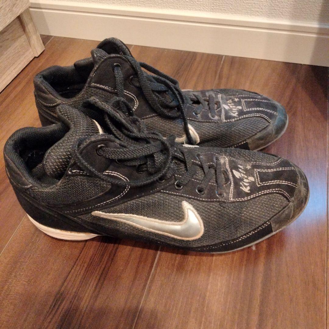 Nike スパイク 黒 ハイカット 27cm