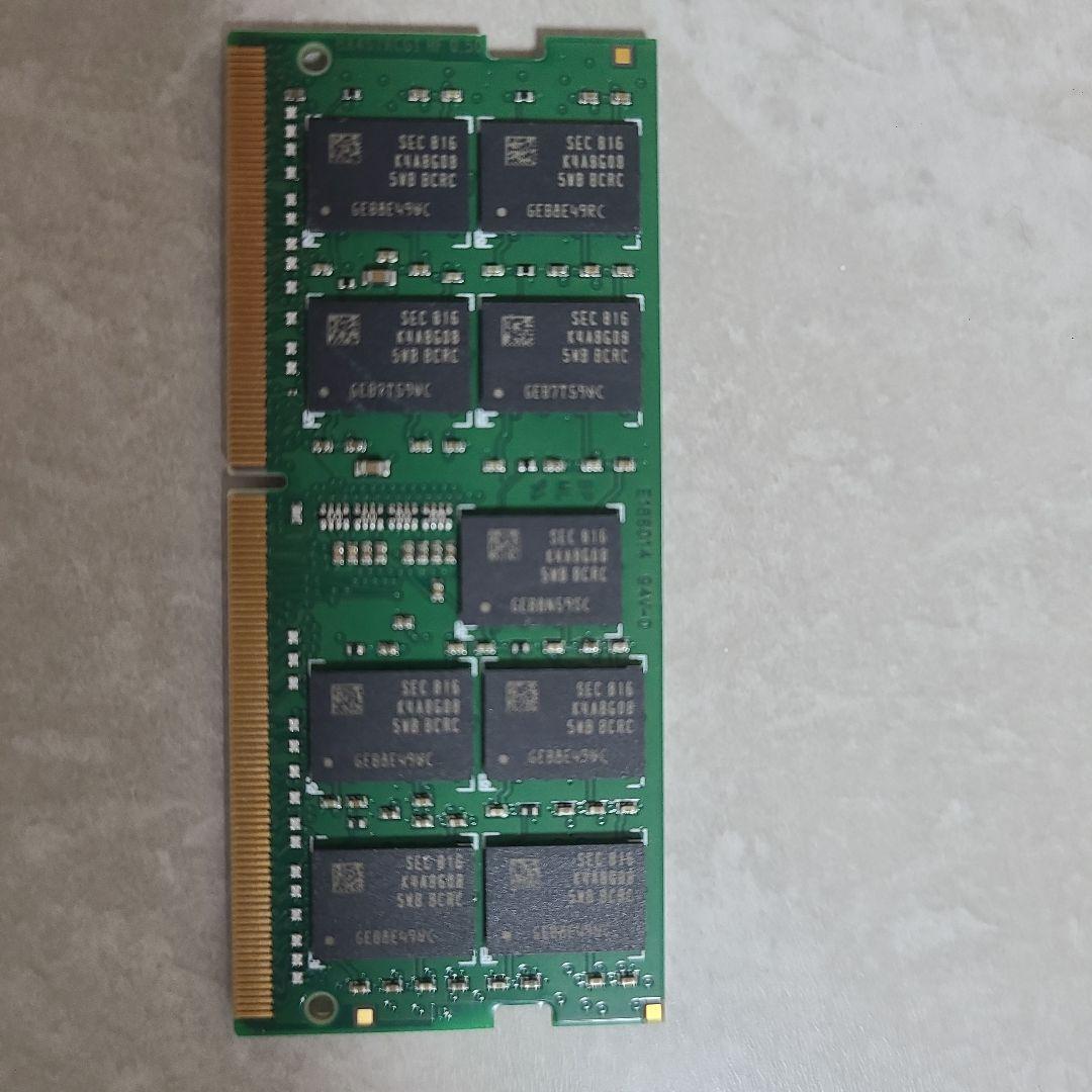 メモリー 16GB DDR4-2400 ECC SODIMM