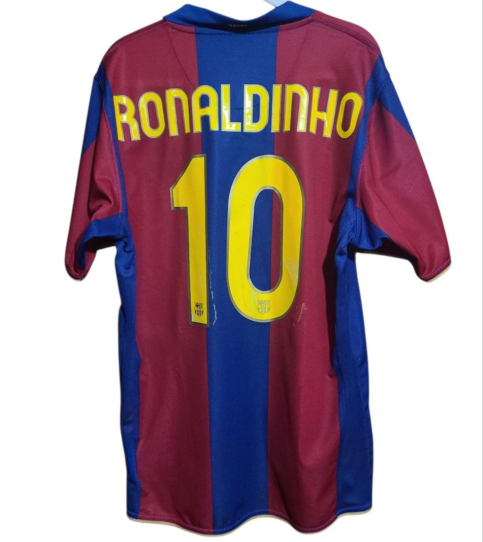 2007/2008 NIKE FCバルセロナ RONALDINHO 10 M