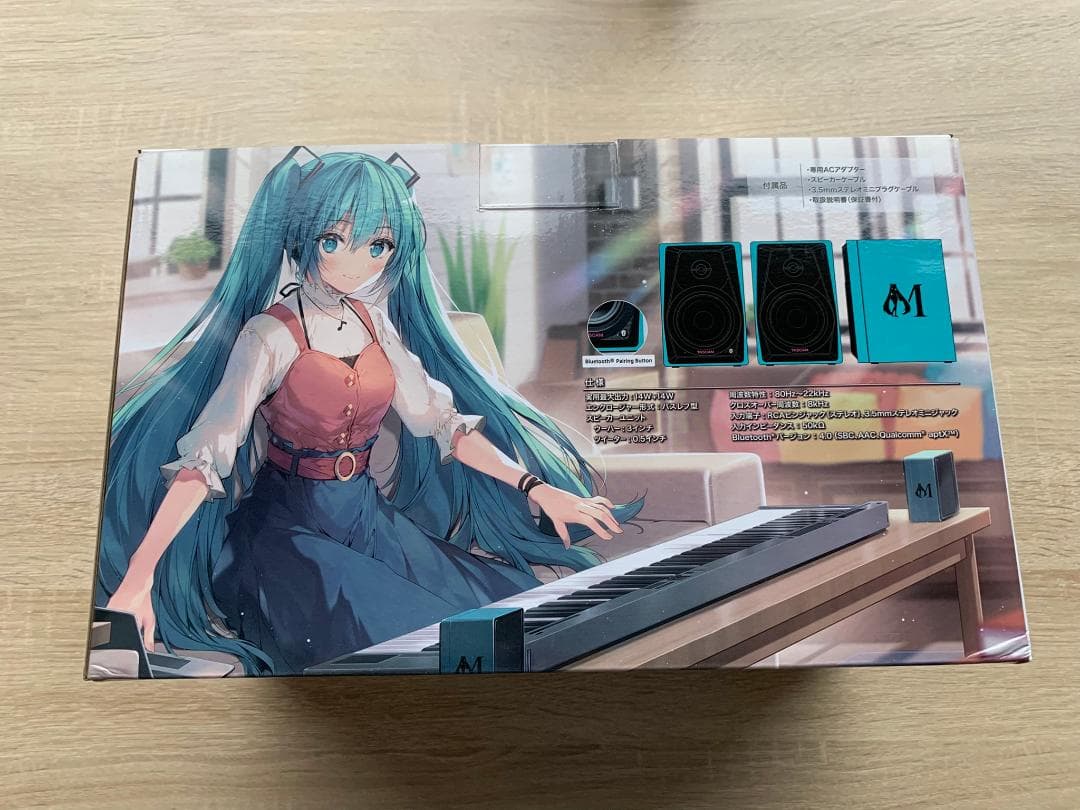 【 たつこ 】TASCAM 初音ミク スピーカー VL-S3BT MIKU