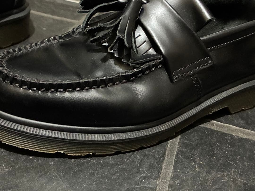 Dr.Martens ADRIAN タッセルローファー UK7 黒 26cm