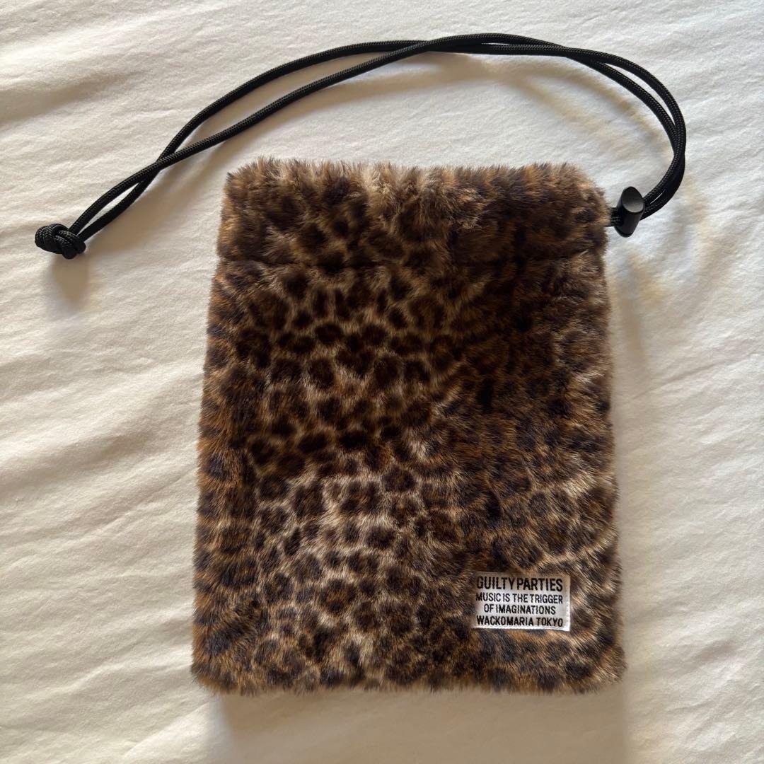 ワコマリア　WAKOMARIA 秋冬GUILTY PARTIES ヒョウ柄バッグ
