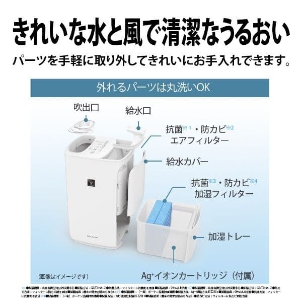 極美品　SHARP　シャープ　ハイブリッドプラズマクラスター　　HV-L55-W