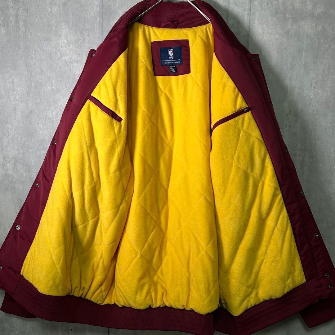 極美品 NBA キャバリアーズ 2016 チャンピオン記念 スタジャン ブルゾン
