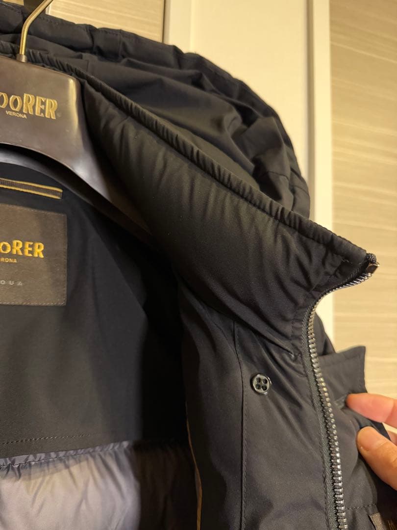 ★極美品‼️MOORER FLORIO-KN 48ブラック ダウンジャケット