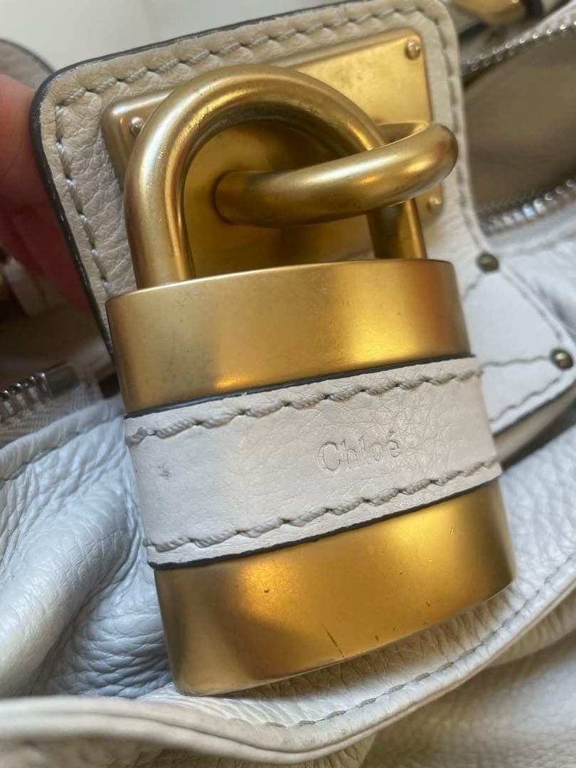 99Chloe パディントン　バッグ　白