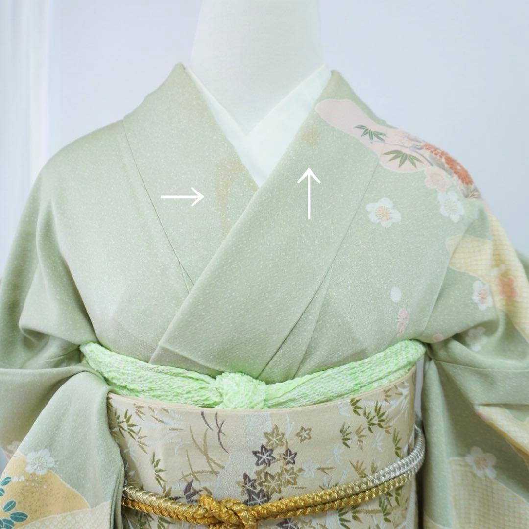 訪問着　4点フルセット 403D難あり　撮影用練習用　七五三 卒業式　入学式