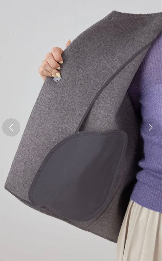 新品トゥモローランド　BALLSEY スパンコールリバー ショートコクーンコート