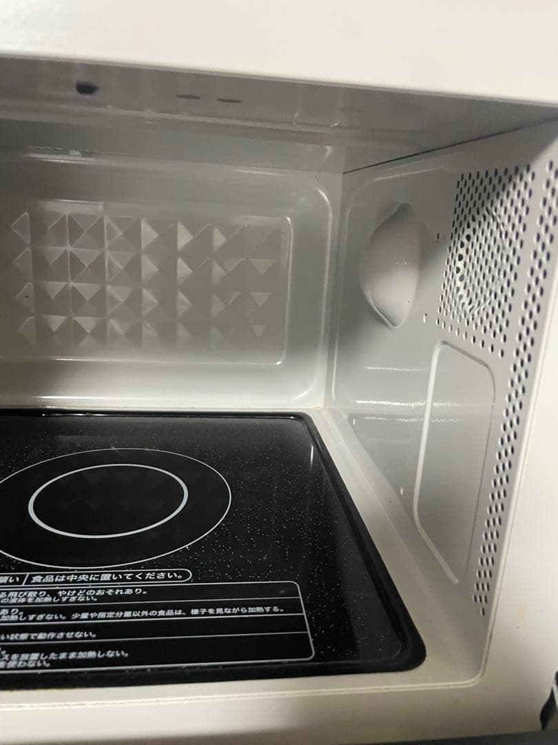 ぺ～ 　2019年製 電子レンジ JM-FH18G 50/60Hz共通