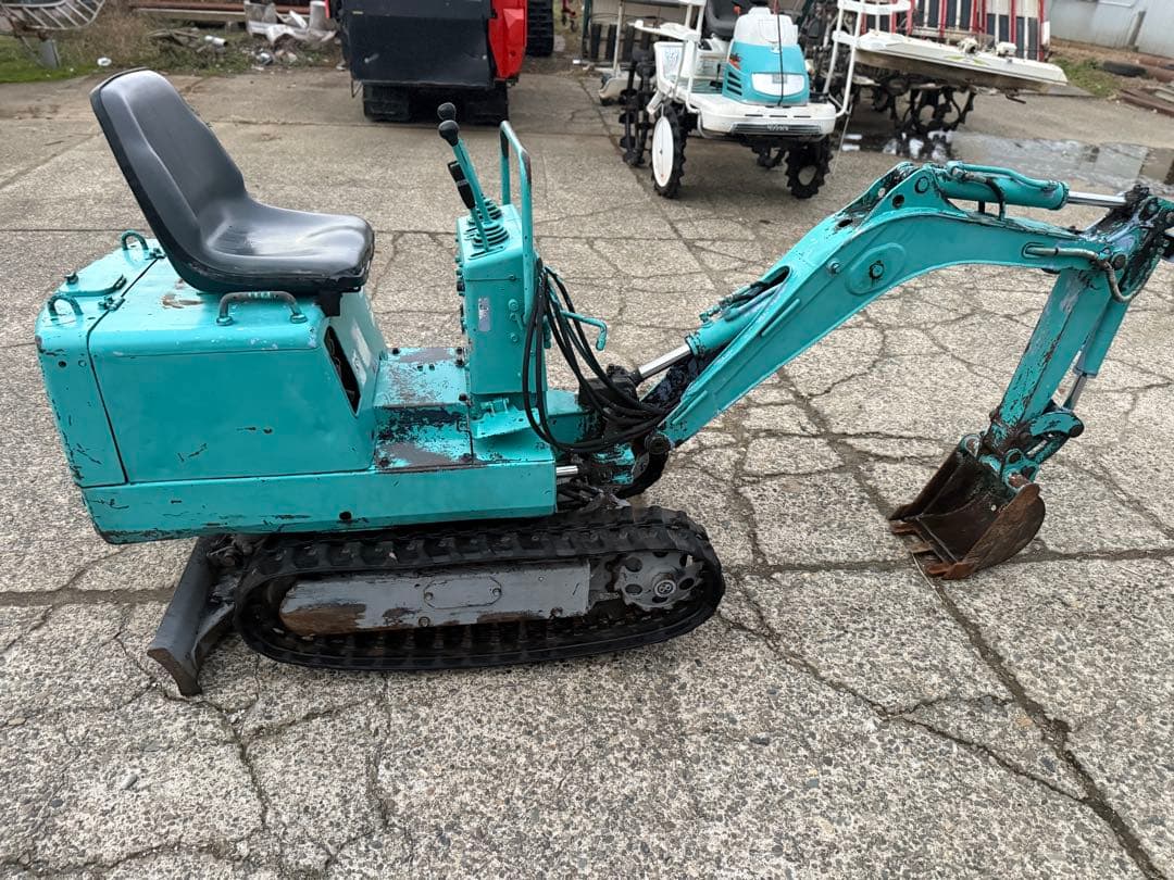 「新潟県長岡市発」クボタミニユンボKH‐0070.7tクラスディーゼル動作確認済