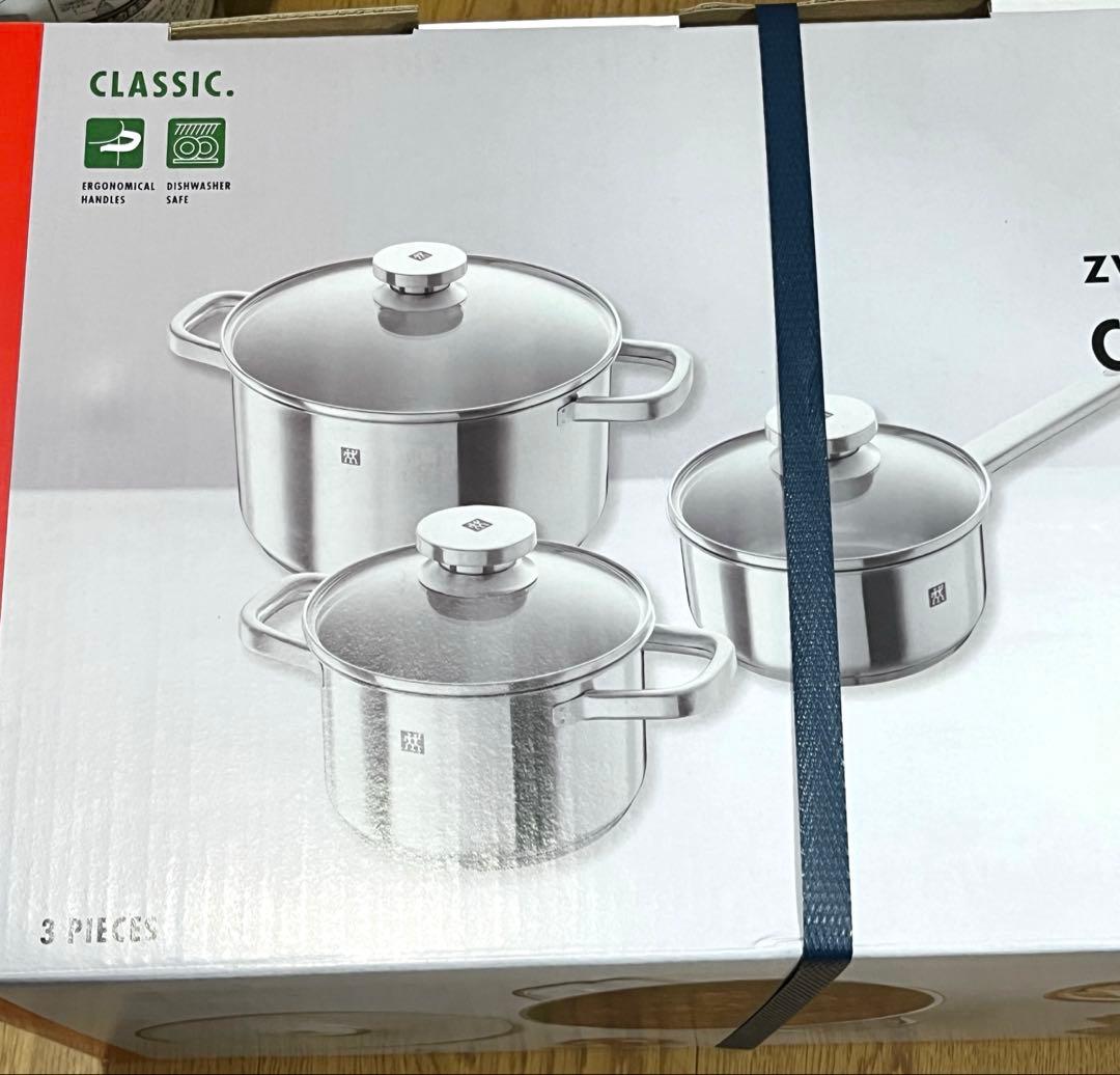 ZWILLING JOY ツヴィリング ジョイ クックウェア 鍋 3点セット