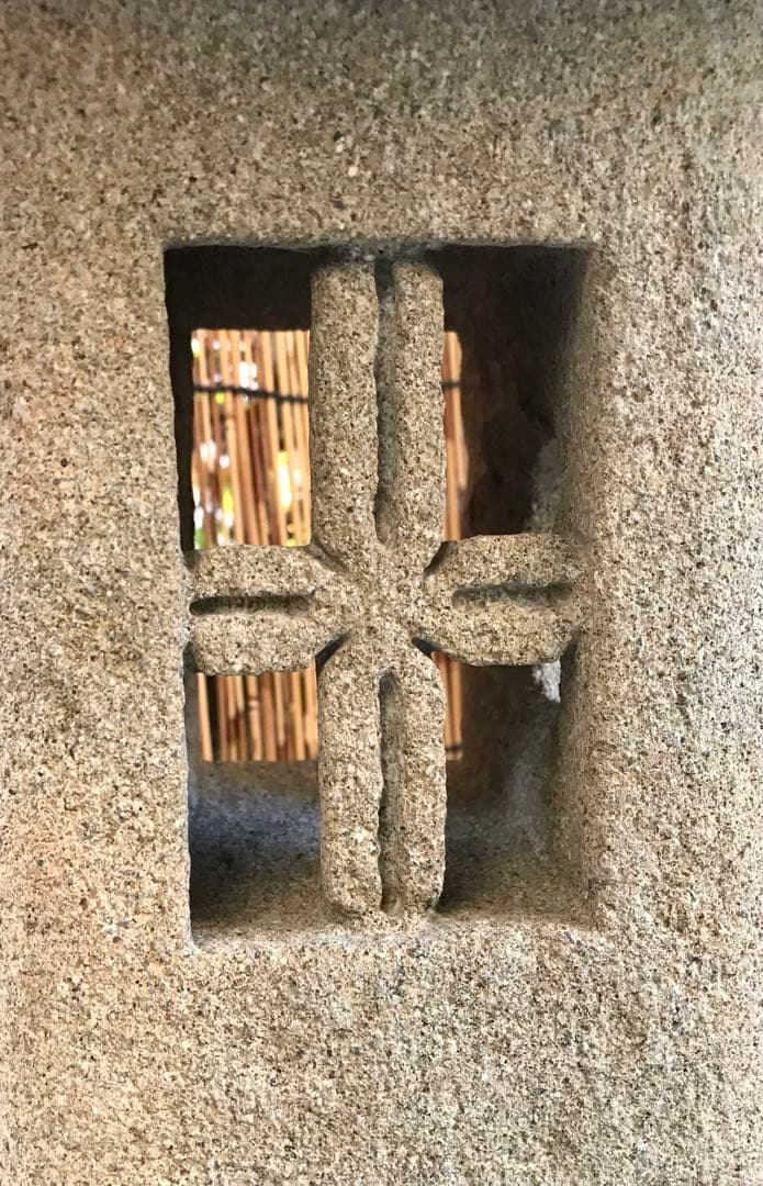 【天然自然石・石灯篭・坪庭灯篭・前庭灯篭】庭石オブジェ置物箱庭ガーデニング造園