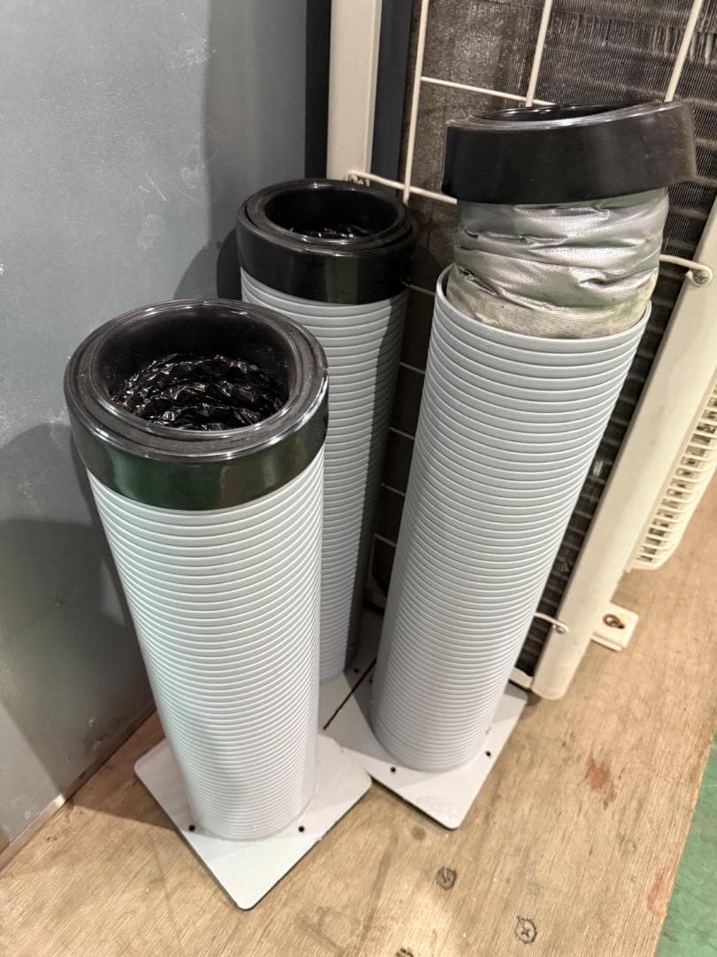 パナソニック天吊りツーインエアコン6馬力CU-P160H6/CS-P80V6ｘ2