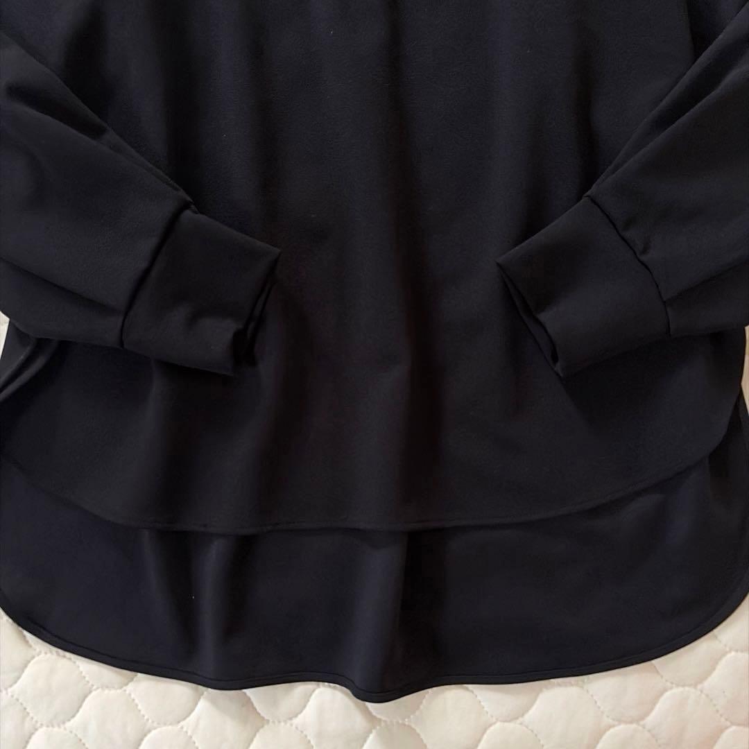 【美品】BEARDSLEY ビアズリー✴︎Tブラウス　ブラック　FREE