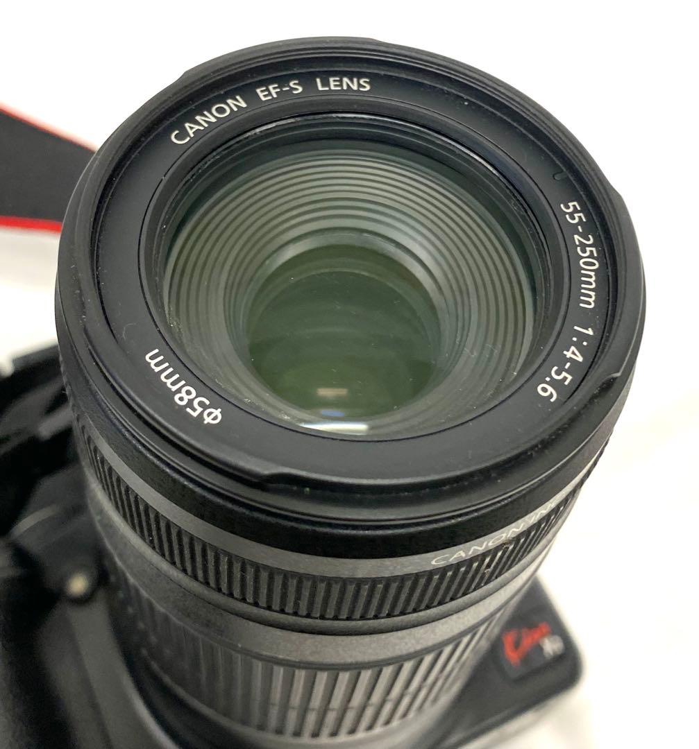 △ Canon EOS Kiss X2 EF-S 55-250mm F4-5.6