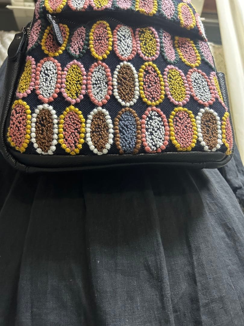 専用50923Bミナペルホネンハーフハンドメイド本革リュック タルト