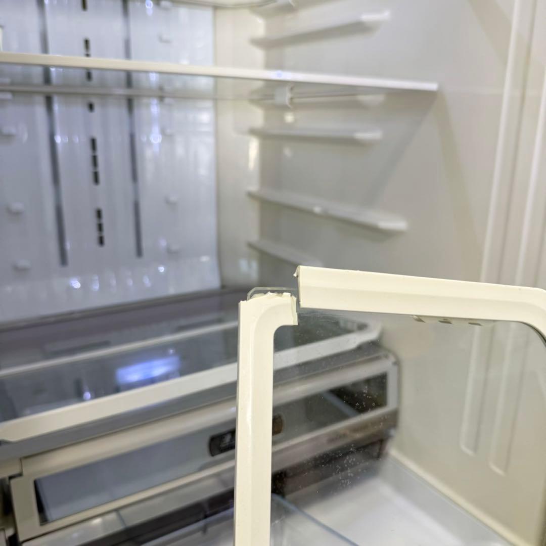 ②東芝 2018年製 465L冷蔵庫 高級ガラスドア タッチオープン