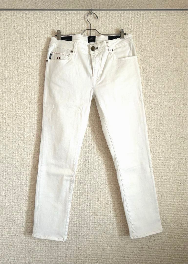 TRAMAROSSA ホワイトデニム　34