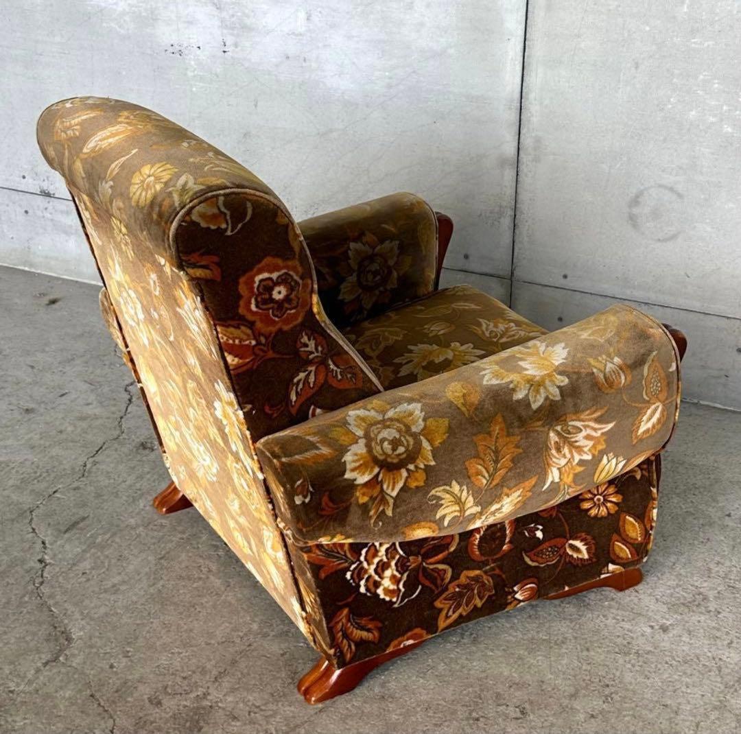 ꧁✿✿✿꧂金華山 ヴィンテージ 70s ミッドセンチュリー ソファ　サンフェード