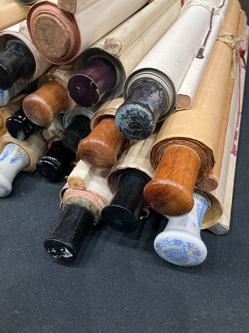 売り切り！★大量★ 全て中国掛軸まとめて50本セット