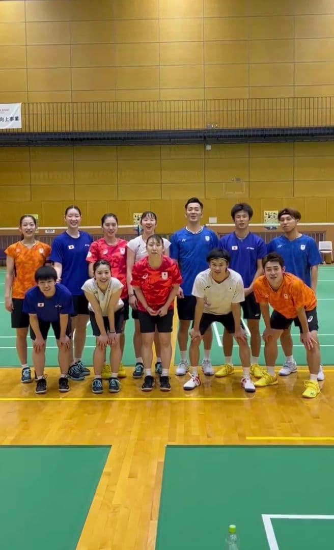 YONEX選手支給品 日本代表練習着用モデルウェア桃田賢斗志田千陽選手トナミ運輸