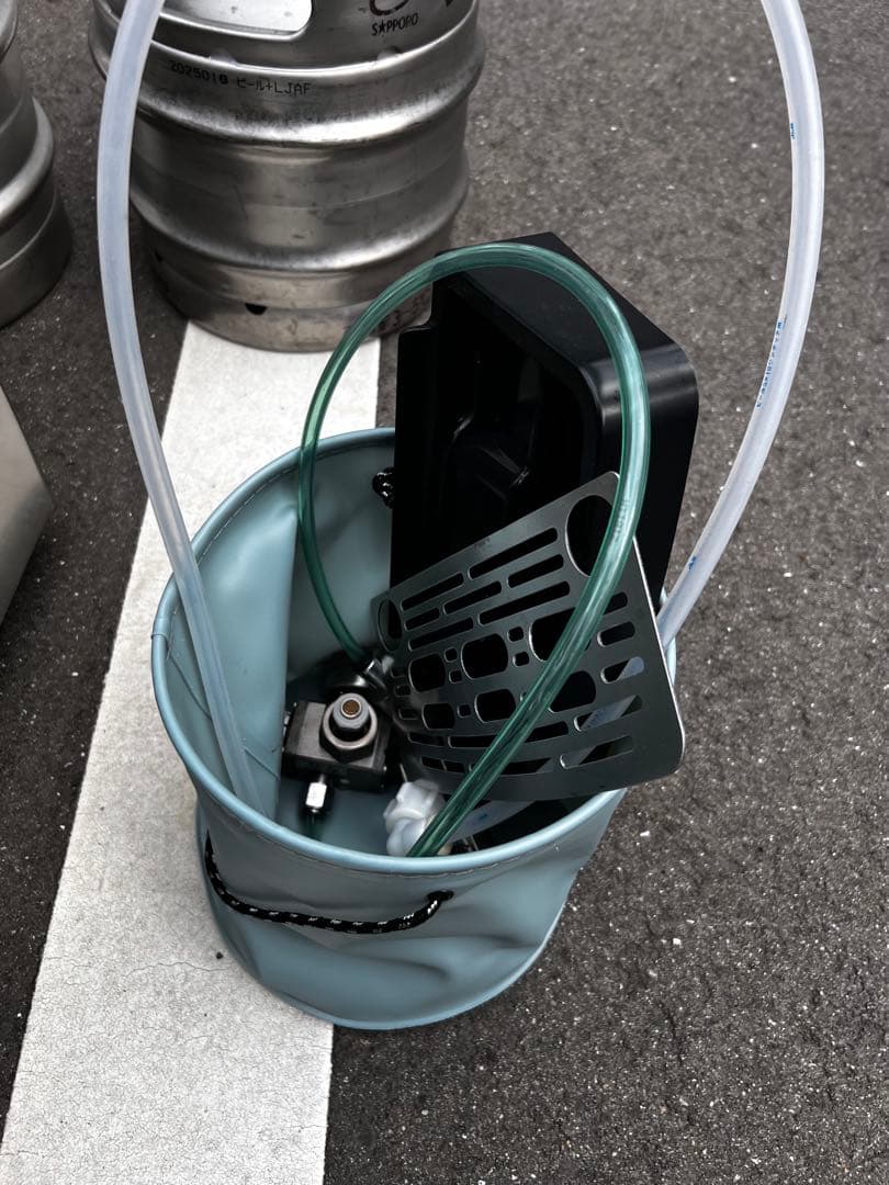 ホシザキ 業務用ビールサーバー 生樽2つ付き