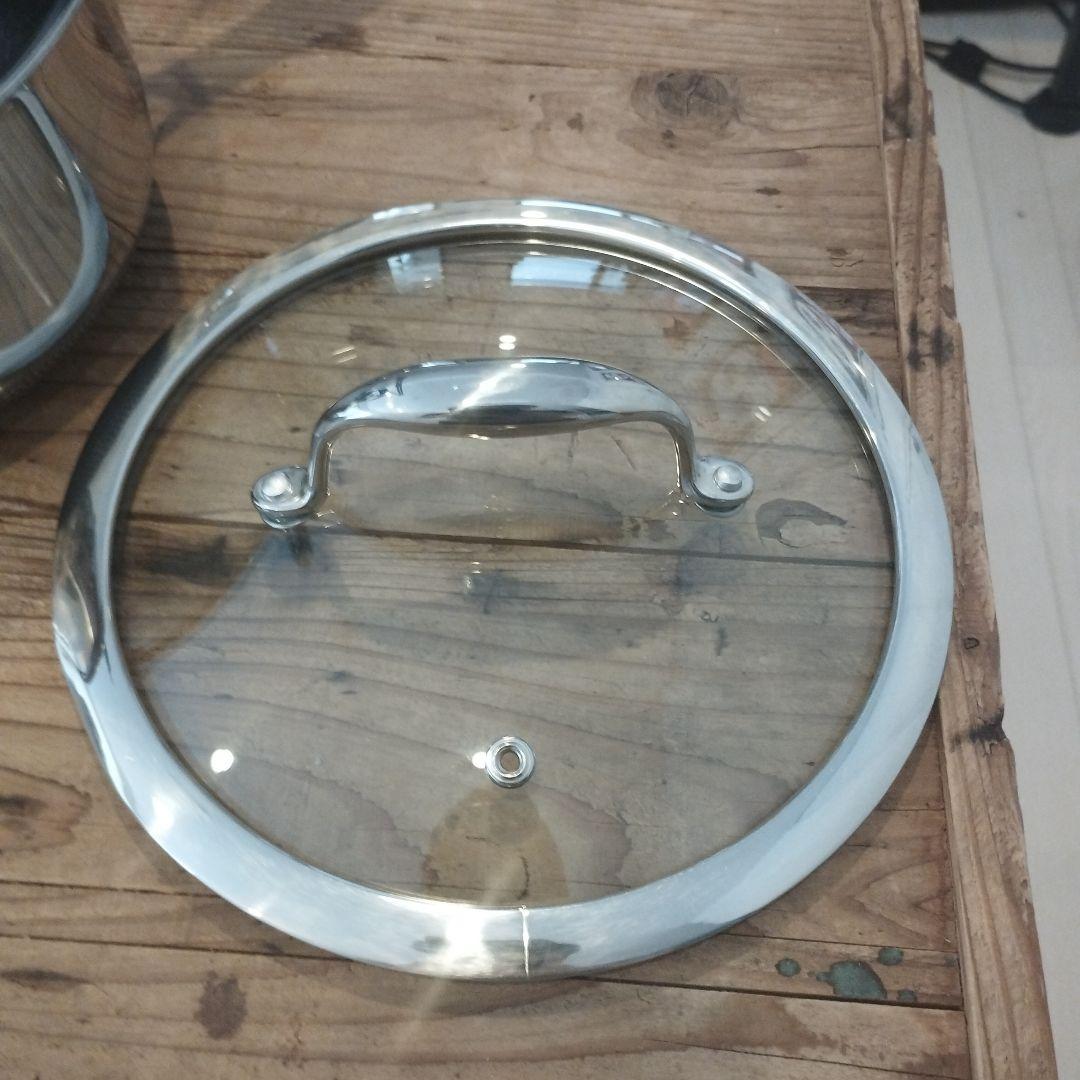 HEXCALD ステンレススチール片手鍋 20cm ヘックスラッド