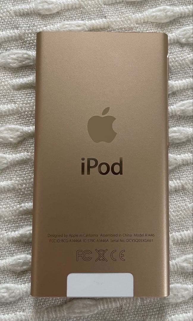 Apple iPod nano 第7世代 16GB ゴールド