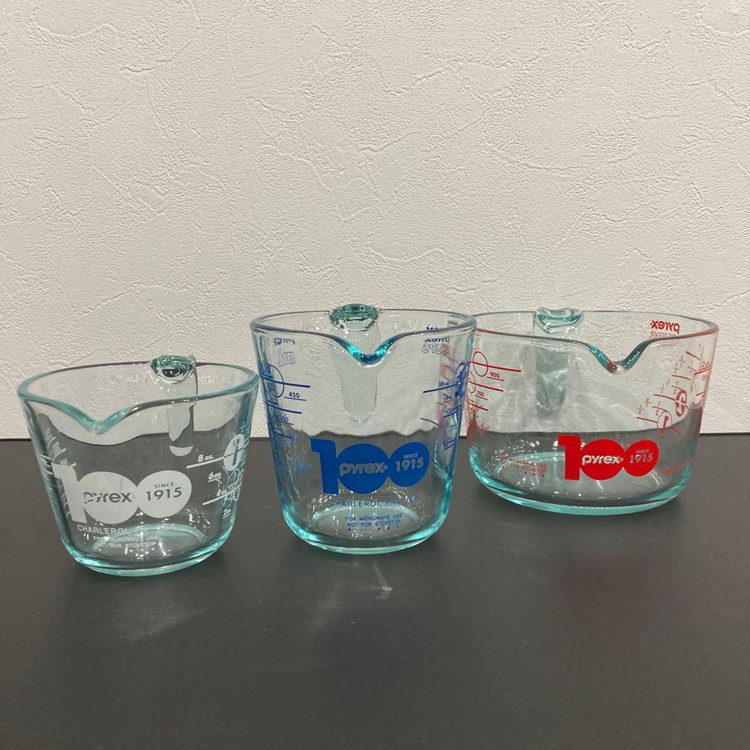 ｐｙｒｅｘ　パイレックス　メジャーカップ　3点セット