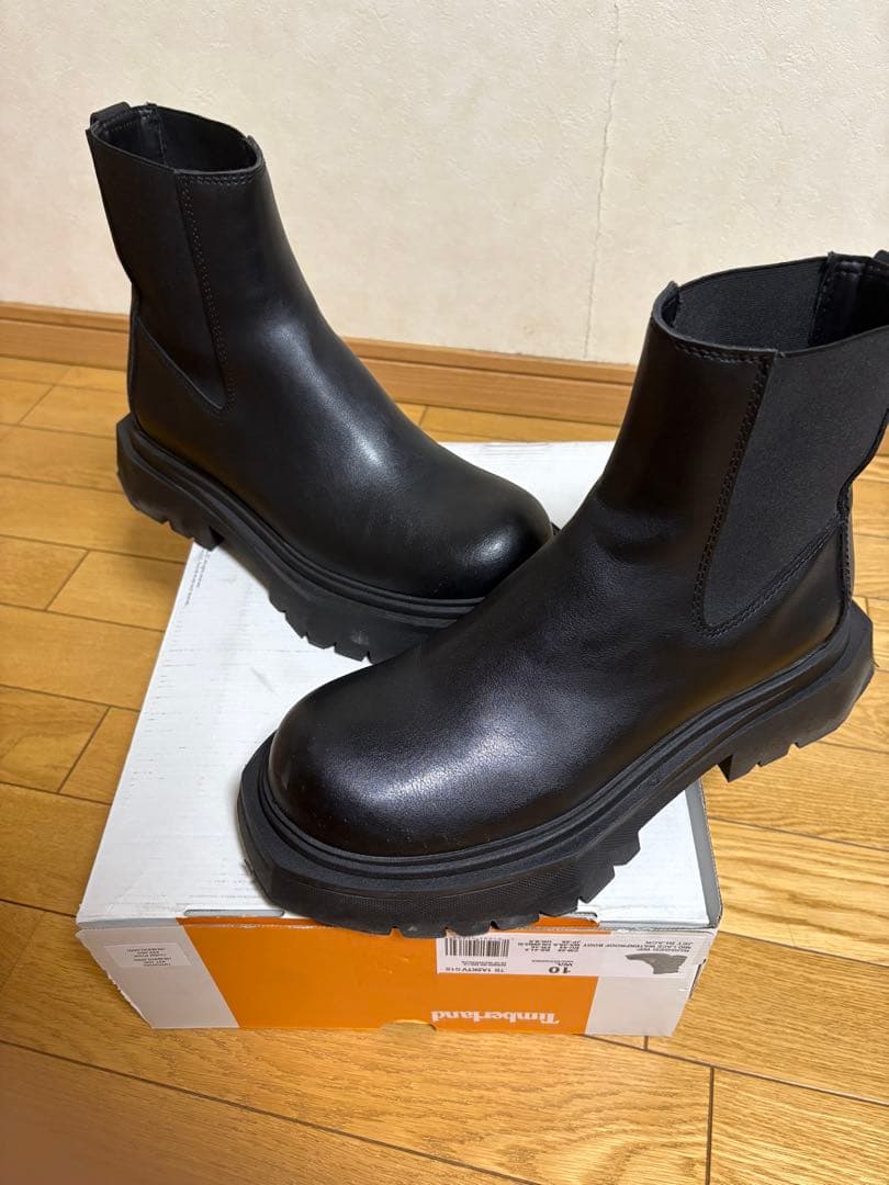 ZARA ボリュームチェルシーブーツ