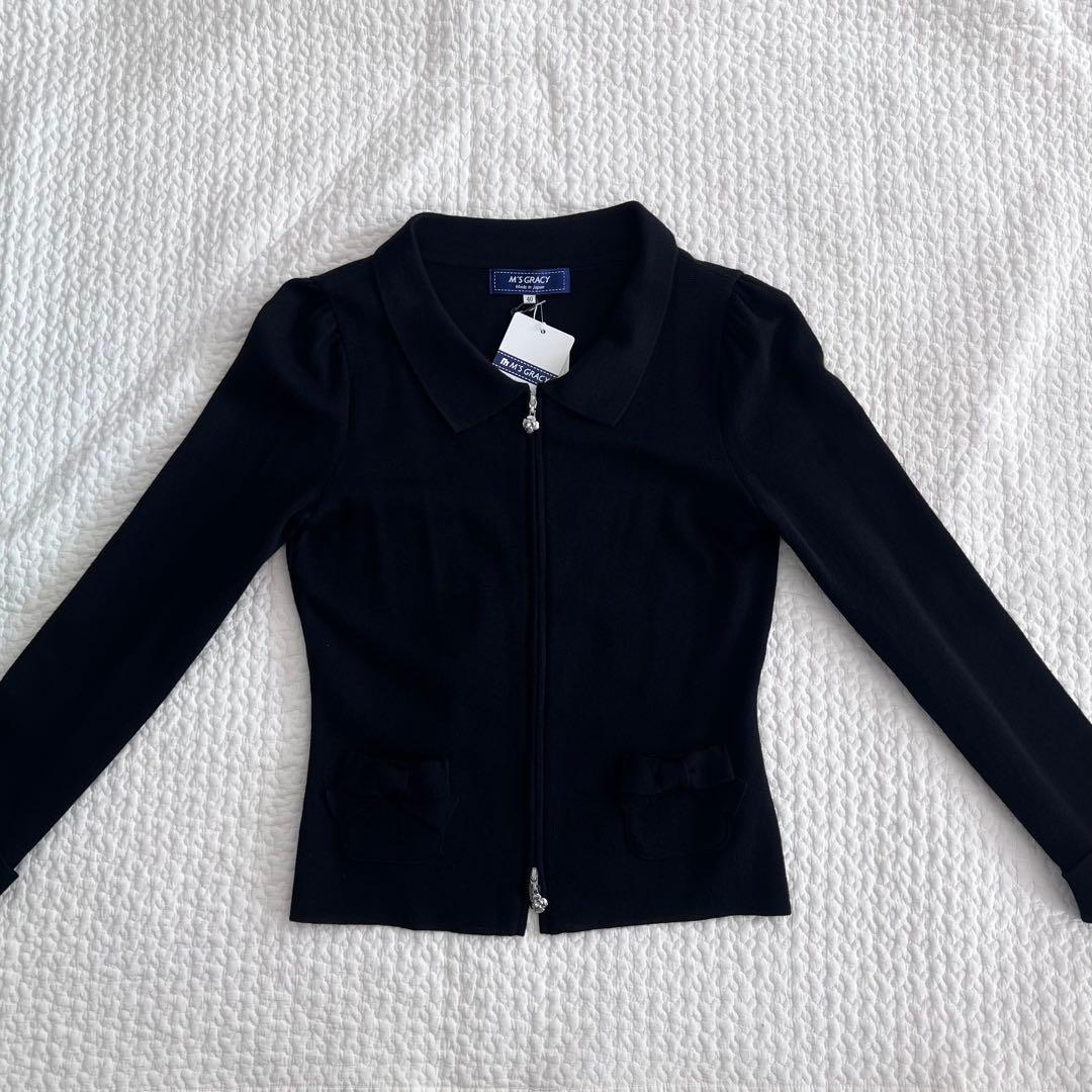 新品　未使用　M's エムズグレイシー　カーディガン　セレモニー