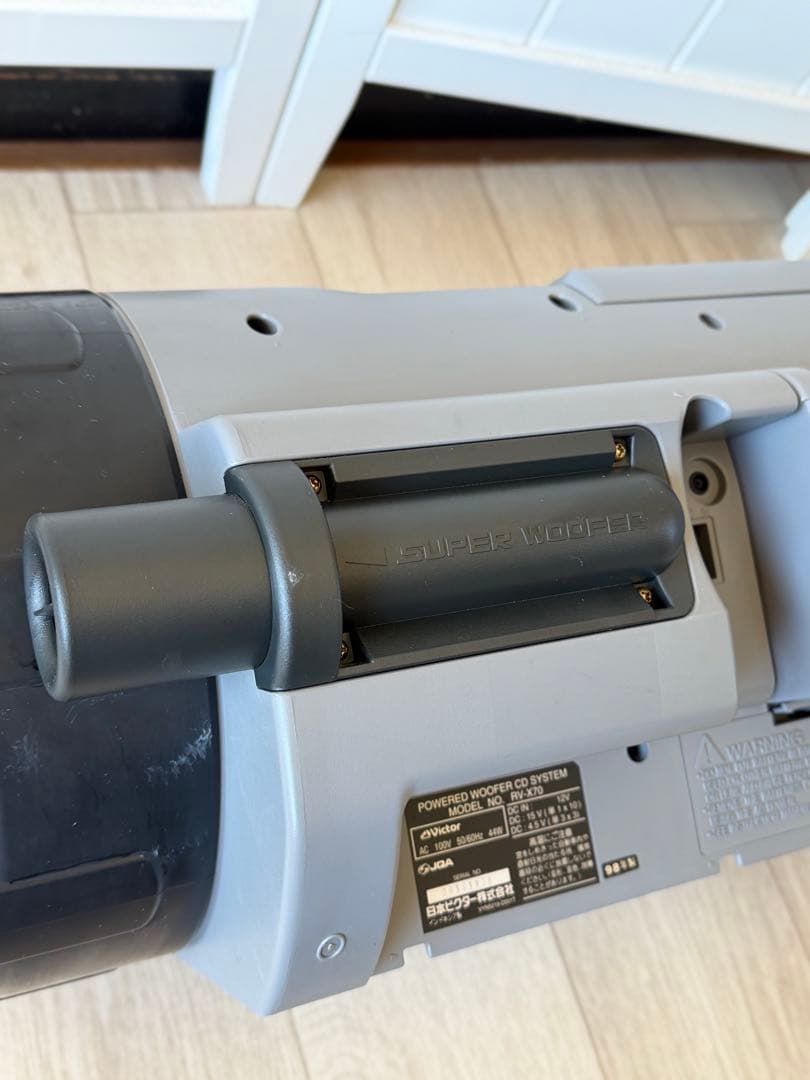 ビクター Victor RV-X70 ドラム缶 CDラジカセ JVC 平成レトロ