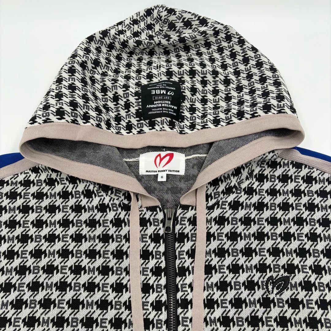 美品　マスターバニーエディション　モノグラム　ニットパーカー　6(XL) 717